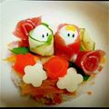 こっちまん＊'s cooksnap of when they made ひな祭り寿司ケーキ.