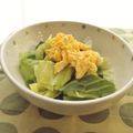 まんまるらあて's cooksnap of when they made ☆塩茹でキャベツの炒り卵のせ☆.