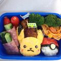 春るんるん's cooksnap of when they made ポケモンキャラ弁.