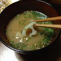 YUKIKI☆'s cooksnap of when they made れんこんのお味噌汁.