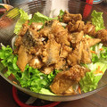 イントラたっきー's cooksnap of when they made 中華風サバのから揚げサラダ.