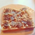 みふふふ's cooksnap of when they made 干し芋・胡桃・黒蜜のトースト　.