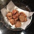 tacacojam's cooksnap of when they made 少量油で簡単おいしい！鶏もも肉から揚げ☆.