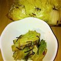 す　じ　こ's cooksnap of when they made 白菜の浅漬け.