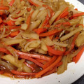 ずみまめ's cooksnap of when they made 余った野菜で！甘辛しょうが炒め♪.