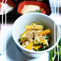 ＴＯＭＯＷＡＴ's cooksnap of when they made きゅうりとかぼちゃの和え物.