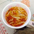 joy09's cooksnap of when they made もやしのお味噌汁にブラックペッパー♬.