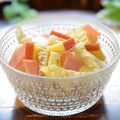 さとみわ's cooksnap of when they made 白菜とリンゴのハムサラダ♪生姜醤油風味.
