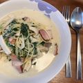 うさじいママ's cooksnap of when they made ワンポット☆具がたっぷり！クリームパスタ.