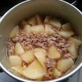 しーちゃんの嫁's cooksnap of when they made 煮汁がじゅわ～！豚肉と大根の煮物.