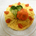 ゆずゼリー♪'s cooksnap of when they made ★お寿司のケーキ★冷蔵庫にあるもので♪.
