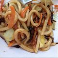ももとも☆'s cooksnap of when they made 塩昆布で焼きうどん.