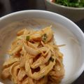 あずちもも's cooksnap of when they made 激辛鳥皮で～酢もつ風～.