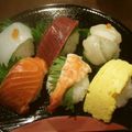 Ｐ子ママ's cooksnap of when they made お雛様❤お誕生日に♪簡単てまり寿司❤。。.