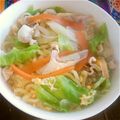 ピッコロ森本's cooksnap of when they made 餃子の王将風　五目汁そば.