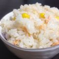 まｋｏ's cooksnap of when they made 鮭とコーンの炊込みご飯.