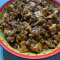 Moggieneko's cooksnap of when they made コチュジャン入りご飯がススム簡単麻婆豆腐.