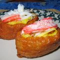 ladyoscar's cooksnap of when they made 手抜き彩り稲荷寿司.