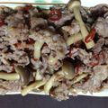 碧のかあちゃん's cooksnap of when they made ゴボウとシメジたっぷりの牛肉甘辛煮.