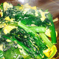 純ちゃん♡'s cooksnap of when they made 塩ひとつでほうれん草の卵とじ ②.