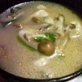 ぽんやよ's cooksnap of when they made ぽっかぽっかのきのこ汁.