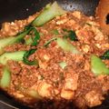 kyoncyW's cooksnap of when they made chimo☆カンタン麻婆豆腐.