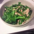 ようさんママ's cooksnap of when they made 10分で完成！簡単☆菜の花ベーコン炒め.