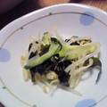ようさんママ's cooksnap of when they made キュウリともやしとワカメの和え物♪.