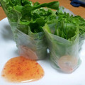めいさん★'s cooksnap of when they made 簡単☆お手軽☆生春巻き♪(写真付き).