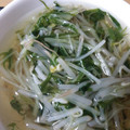 minadongri's cooksnap of when they made [簡単]水菜の和風生姜スープ.
