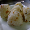 メタボンパパ's cooksnap of when they made ザーサイとねぎのおにぎり✿.