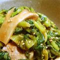 ミプリン's cooksnap of when they made 青梗菜とエリンギのコチュジャン味噌和え.