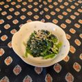 龍青空ママ's cooksnap of when they made ほうれん草の胡桃あえ.