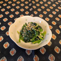 龍青空ママ's cooksnap of when they made ほうれん草の胡桃あえ.