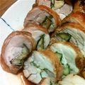akmix☻'s cooksnap of when they made ☆ジューシー☆鶏もも肉の大葉なす巻き.
