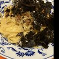 r_ramy's cooksnap of when they made 簡単ランチ！梅納豆パスタ♡.