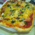 なっちゃん＊♪'s cooksnap of when they made ふんわり軽~い☆彡手作りのピザ生地.