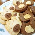 MaiMai1208's cooksnap of when they made ぶたクッキーと黒ぶたクッキー.