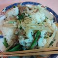 w^_.-w's cooksnap of when they made ◆簡単炒めて混ぜる♡美味な牛ごぼうご飯◆.