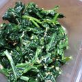 ハルニョッキ's cooksnap of when they made ほうれん草のマヨおかかあえ.
