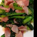 あんなママ、こりん。's cooksnap of when they made 小松菜とベーコンのバター炒め.