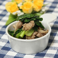 ぽっぽぺぺ's cooksnap of when they made 豚肉と小松菜炒め.