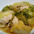 Tackn77's cooksnap of when they made ☆白菜と鶏肉と厚揚げのポン酢がけ☆.