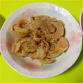 べじたりあーん's cooksnap of when they made 今日のおつまみ★玉葱とクリチのサラダ★.