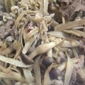 みず葵's cooksnap of when they made ゴボウとシメジたっぷりの牛肉甘辛煮.
