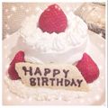 Emiii28's cooksnap of when they made いちごの誕生日ケーキ♡.