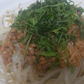 ちぃちぃちぃ～'s cooksnap of when they made 納豆ともやしの簡単あえ物.