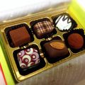 MaoTomioka's cooksnap of when they made 転写シートで生チョコ(ﾟ∀ﾟ).