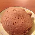 tihayahuru's cooksnap of when they made レンジで簡単チョコ蒸しパン！.