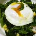 meff's cooksnap of when they made 朝食にも♡ほうれん草と半熟卵のココット♫.
